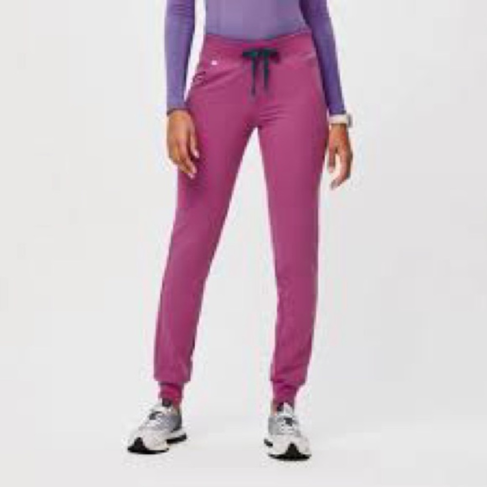 Figs Purple Track Pants